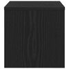 vidaXL Nattduksbord Svart ek 40 x 40 x 30 cm Konstruerat tr&auml;