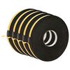 vidaXL Sj&auml;lvh&auml;ftande skumtape 5 st Svart 15mm x 10m CR skum