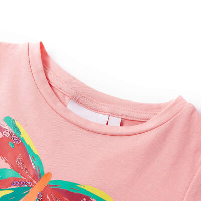T-shirt för barn rosa 92