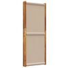 vidaXL Rumsavdelare 4 paneler taupe 280x180 cm
