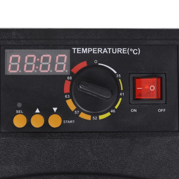 vidaXL Mattorkare med 10 brickor (kvadratisk)