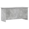 vidaXL F&ouml;rvaringskista Betonggr&aring; 100 x 40 x 50 cm Konstruerat tr&auml;