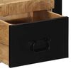 vidaXL Sängbord 40x35x25 cm massivt grovt mangoträ