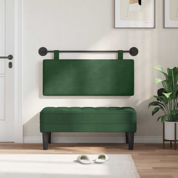 vidaXL H&auml;ngande Huvudgavel Kordread tyg