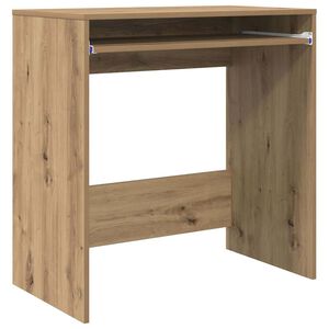 vidaXL Skrivbord Artisan Ek Konstruerat tr&auml; 77.5 x 43 x 79 cm