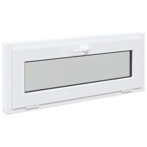 vidaXL K&auml;llarf&ouml;nster RISOR 110 x 40 cm PVC och glas