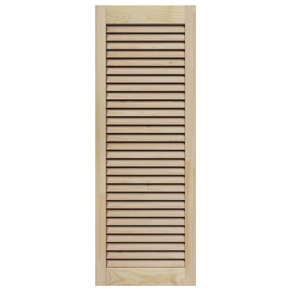 vidaXL Skåpdörr 4 pcs Naturfärg 140.5 x 2.1 x 49.5 cm Massiv furu