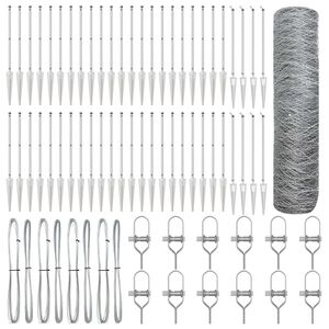 vidaXL St&auml;ngselstolpe Silver