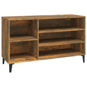 vidaXL Skost&auml;ll r&ouml;kf&auml;rgad ek 102x36x60 cm konstruerat tr&auml;
