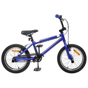 vidaXL BMX Cykel 20 Tum f&ouml;r &ouml;ver 9 &aring;r gamla M&ouml;rkbl&aring;
