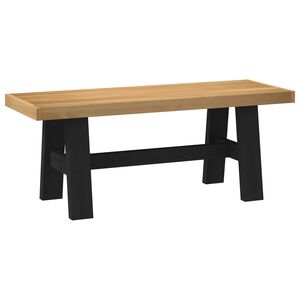 vidaXL Matb&auml;nk NOAIN 120 x 41 x 45 cm Massivt furu Naturlig