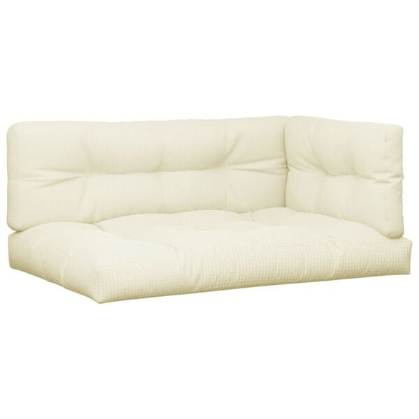 vidaXL Palldynor 5 st gr&auml;ddvit tyg