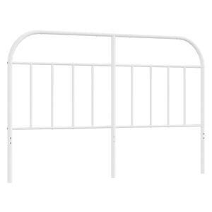 vidaXL Ers&auml;ttningsgavel metall vit 150 cm