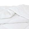 vidaXL Sommar Duvet med kudde 2 pcs Vit Mikrofiber