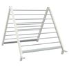 vidaXL Torkst&auml;ll f&ouml;r badkar utf&auml;llbart 53-90 cm aluminium