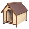 Kerbl Hundkoja 4-Seasons 100x83x94 cm brun 81349