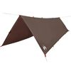 vidaXL Tarp brun 506x306 cm vattent&auml;t