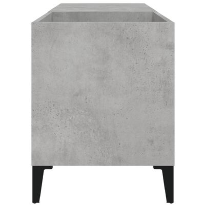 vidaXL Stereobänk betong-grå 84,5x38x48 cm konstruerat trä