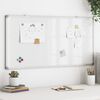 vidaXL Magnetisk whiteboard 60x30x1,7 cm aluminium