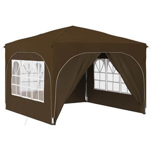 vidaXL Pop-up Partyt&auml;lt 290 x 290 x 245 cm Taupe