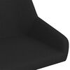 vidaXL Barstolar 2 st svart tyg