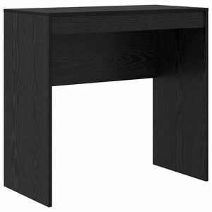vidaXL Skrivbord Svart Ek 80 x 40 x 76 cm
