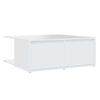 vidaXL Soffbord vit 80x80x31 cm konstruerat tr&auml;