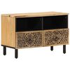 vidaXL Tv-b&auml;nk 70x33x46 cm massivt mangotr&auml;