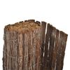 vidaXL Vindskydd bark 400x125 cm