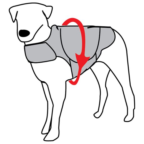 ThunderShirt &Aring;ngestkappa f&ouml;r hund S gr&aring; 2015