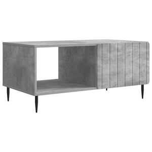vidaXL Kaffeebord Betonggr&aring; 90 x 50 x 40 cm Konstruerat tr&auml;