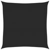 vidaXL Solsegel 160 g/m&sup2; svart 6x6 m HDPE