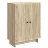 vidaXL Sideboard Sonoma-ek 66 x 34,5 x 90 cm Konstruerat tr&auml;