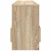 vidaXL Tidningshylla Sonoma-ek 102 x 30 x 45 cm