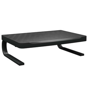 vidaXL Sk&auml;rmst&auml;ll svart 37x28x11,5 cm