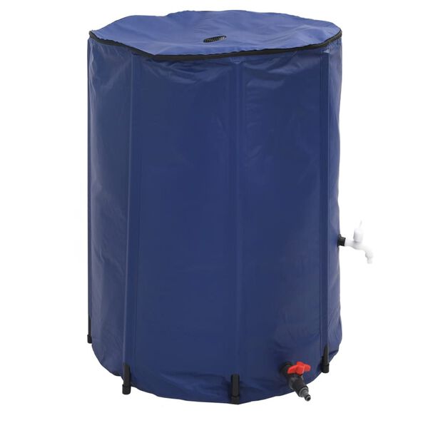 vidaXL Vattentank med kran vikbar 750 L PVC