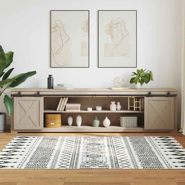 vidaXL Skjutd&ouml;rrsbeslag f&ouml;r sk&aring;p 244 cm kolst&aring;l