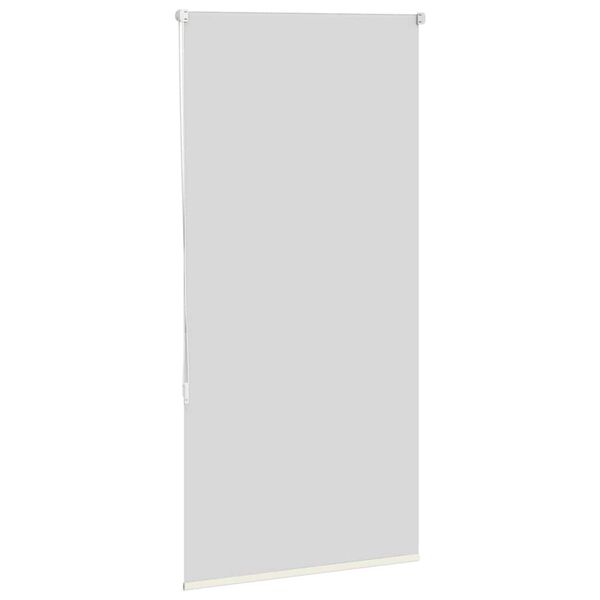 vidaXL Rullgardin m&ouml;rkl&auml;ggning naturvit 85x175 cm tygbredd 80,7 cm