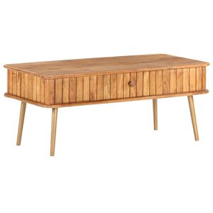 vidaXL Soffbord 100x50x40 cm massivt akaciatr&auml;