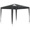 vidaXL Professionellt partyt&auml;lt 2,5x2,5 m antracit 90 g/m&sup2;