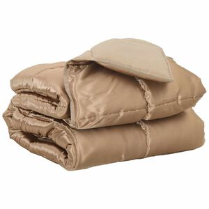 vidaXL Full &Aring;rs-Duvet 135 x 200 cm 300 gsm Guld