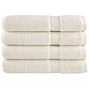 vidaXL Premium bastuhanddukar SOLUND 4 st gr&auml;ddvit 80x200 cm 600 gsm
