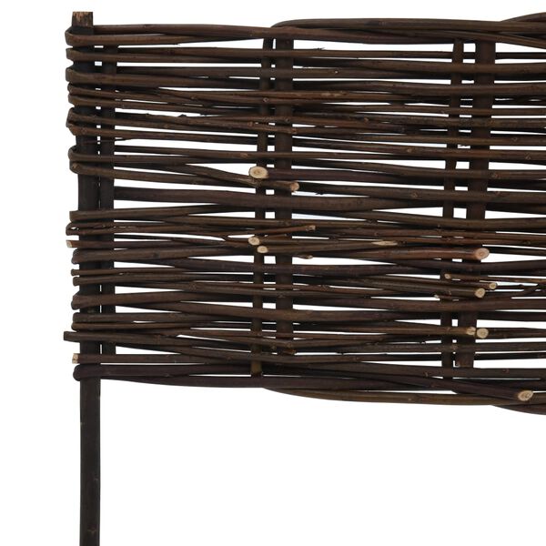 vidaXL Pilstaket 5 st 120 x 35 cm