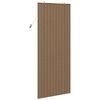 vidaXL Rullgardin med gardiner Brun 90 x 220 cm Bambu