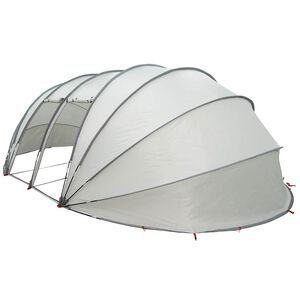 vidaXL Poolt&auml;lt Dome Gr&aring; 640 x 432 x 205 cm