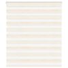 vidaXL Rullgardin zebra 130x150 cm tyg bredd 125,9 cm polyester