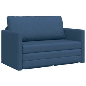 vidaXL Soffs&auml;ng Bl&aring; 124 x 71 x 78 cm tyg