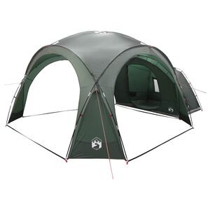 vidaXL Sidt&auml;lt med tak Arm&eacute;gr&ouml;n 410 x 410 x 250 cm Polyester och St&aring;l