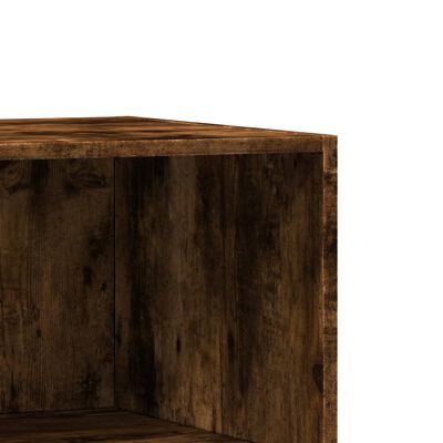 vidaXL Garderob rökfärgad ek 77x48x102 cm konstruerat trä