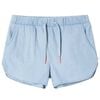 vidaXL Barnshorts mjuk denimbl&aring; 92